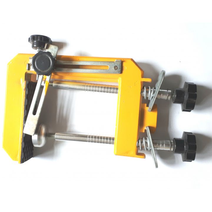 Струбцина для зрощування каменю під 45 градусів